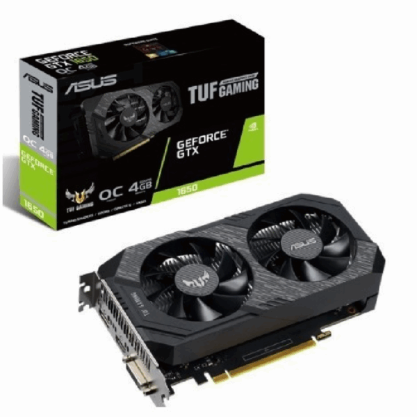 ASUS NVIDIA GTX 1650 VGA 4GB DDR6 OC DUAL