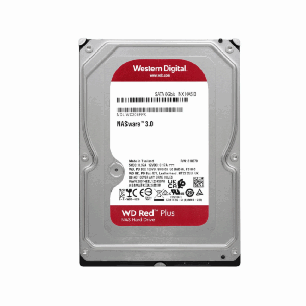 HDD WD RED PLUS 4TB SATA3 3.5 ICNH RESMI