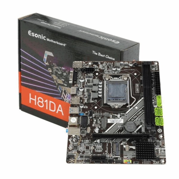 ESONIC H81 DA (LGA1150, H81, DDR3, M2 NVME)