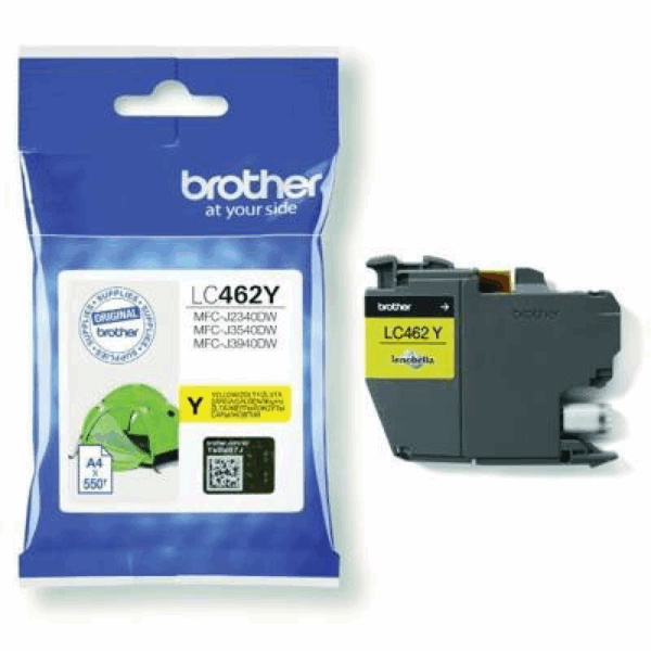 BROTHER LC-462 YELLOW CARTRIDGE