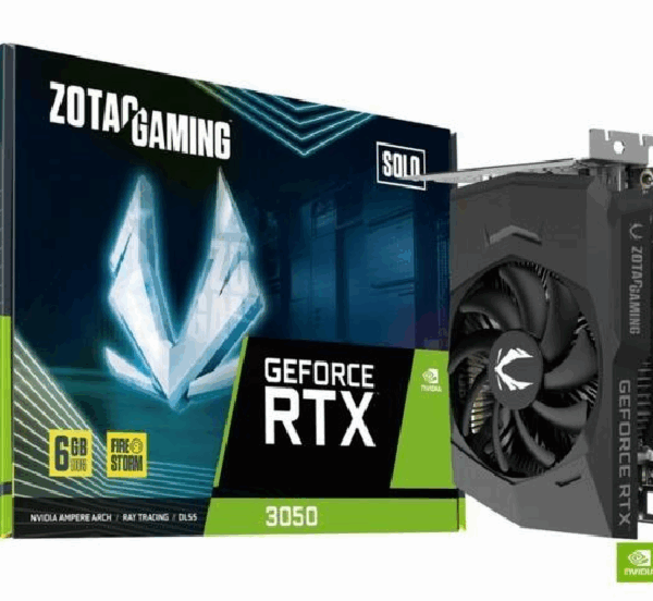 ZOTAC NVIDIA GEFORCE RTX 3050 6GB GDDR6 SOLO