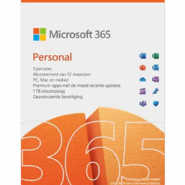 MICROSOFT OFFICE 365 PERSONAL 1 YEARS