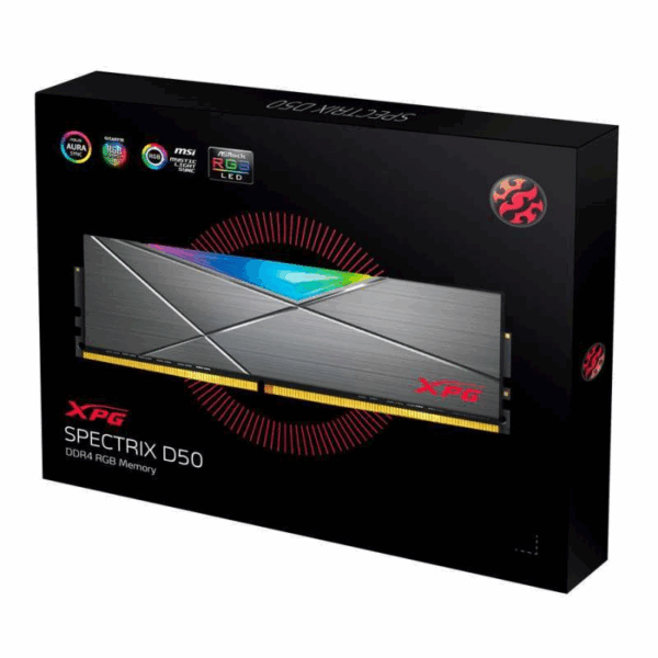 ADATA XPG SPECTRIX D50 LONGDIMM DDR4 16GB (8X2) PC 25600 RGB