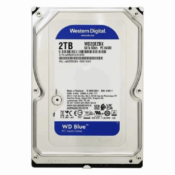 WD BLUE 2TB 3.5 INCH RESMI