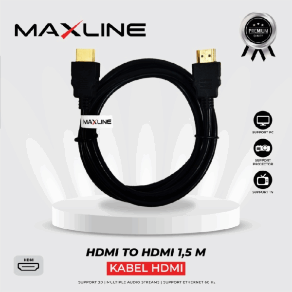 MAXLINE HDMI CABLE 1.5M