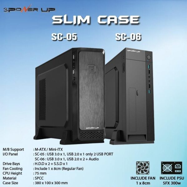 POWER UP SC 06 SLIM CASE