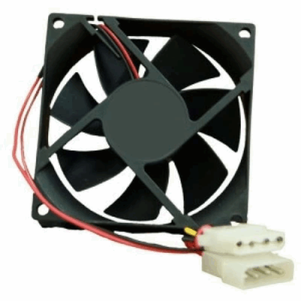 STANDARD FAN CASE BLACK 8CM