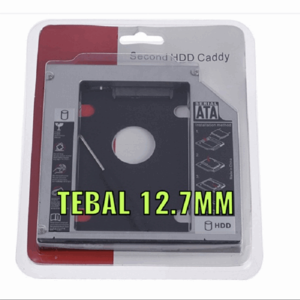 HDD CADDY TEBAL 12.7MM