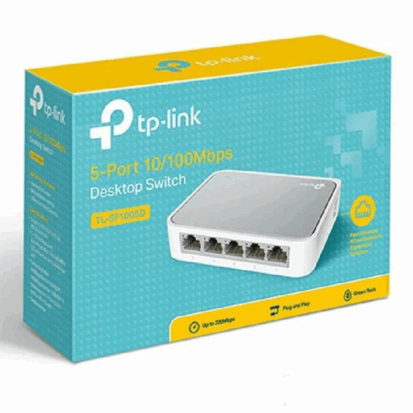 TPLINK LS1005D SWITCH 5 PORT 10/100MBPS