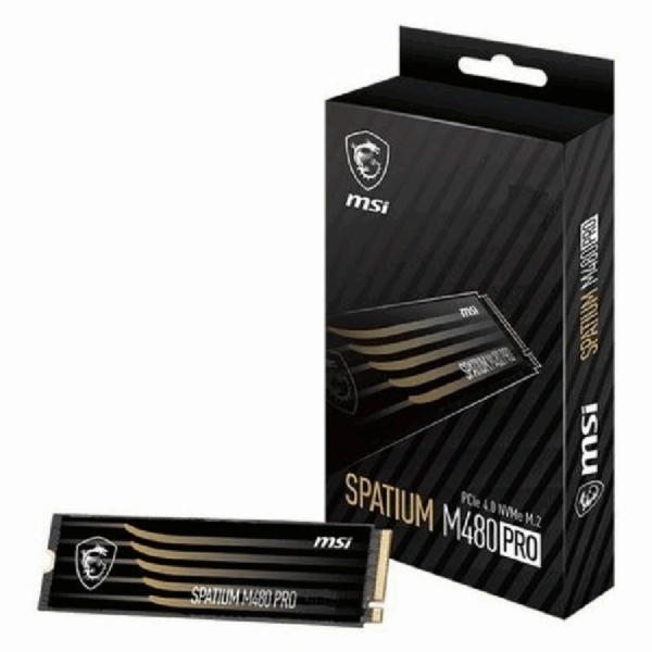 MSI SPATIUM MP480 PRO 2TB M2 NVME PCIE GEN 4X4