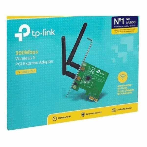TPLINK TL-WN881ND 300Mbps WIRELESS N PCI EXPRESS ADAPTER