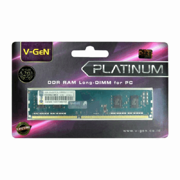 VGEN PLATINUM LONGDIMM DDR3 2GB PC 10600