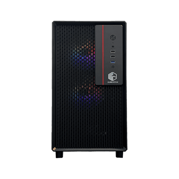 CUBE GAMING YOCK BLACK NO PSU CASE