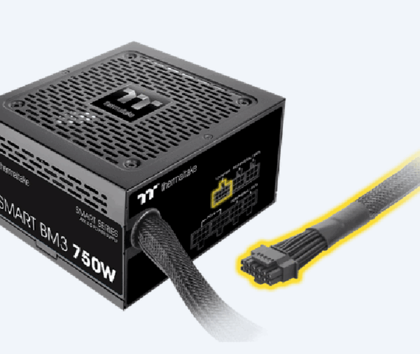 THERMALTAKE SMART BM3 PSU 750W 80+ BRONZE ATX 3.0 PCIE 5.0 16 PIN