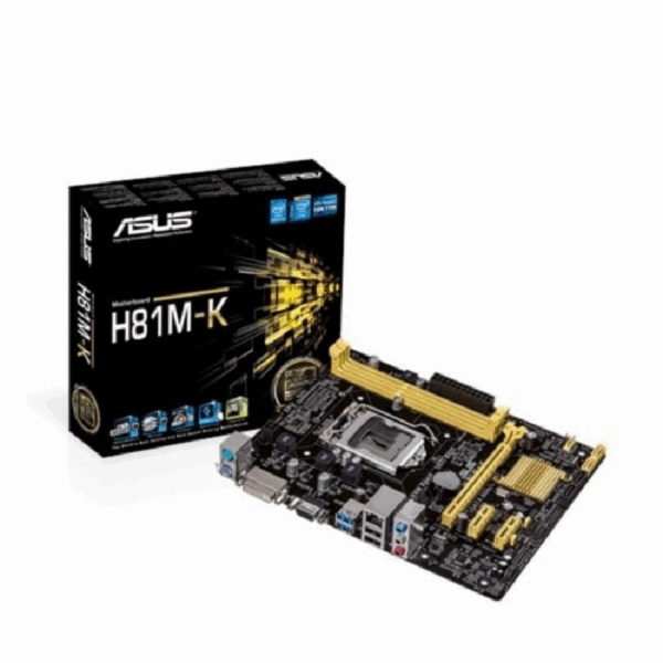 ASUS H81M-K (LGA1150, INTEL H81, DDR3) RESMI