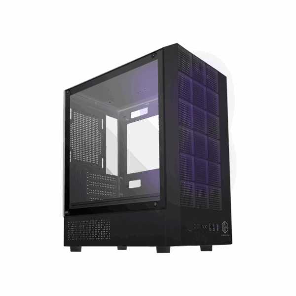 CUBE GAMING SHACK BLACK NO PSU CASE