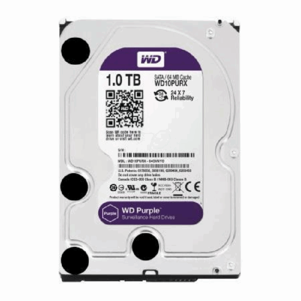 WD PURPLE 1TB SATA3 3.5 INCH - ORI