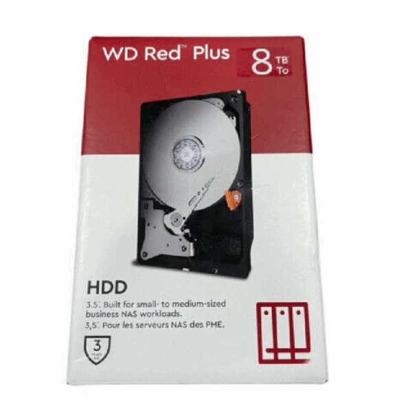 HDD WD RED PLUS 8TB SATA3 3.5 ICNH RESMI