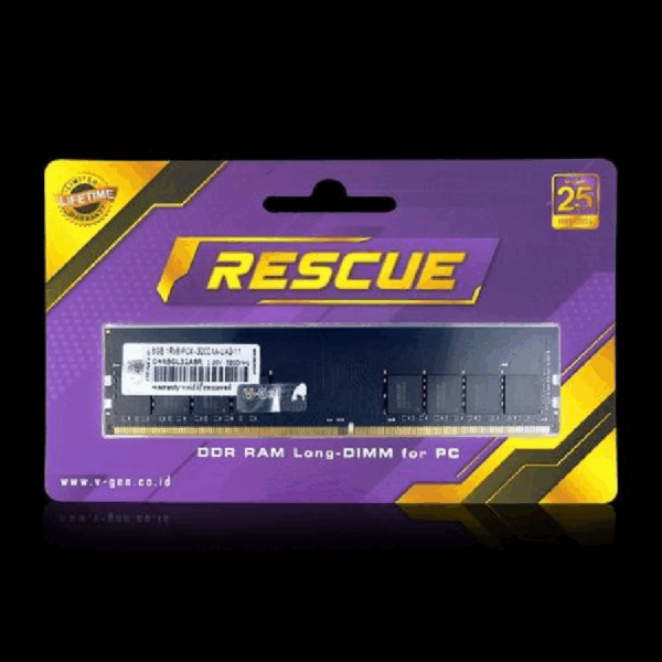 VGEN RESCUE LONGDIMM DDR4 8GB PC 3200