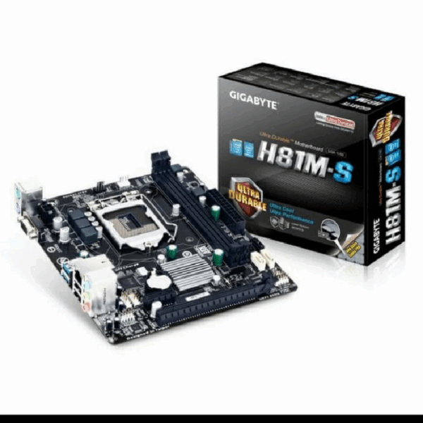 GIGABYTE GA-H81M-S2PH (LGA1150, H81, DDR3, SATA3, USB3)