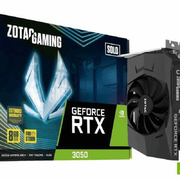 ZOTAC NVIDIA GEFORCE RTX 3050 8GB GDDR6 SOLO