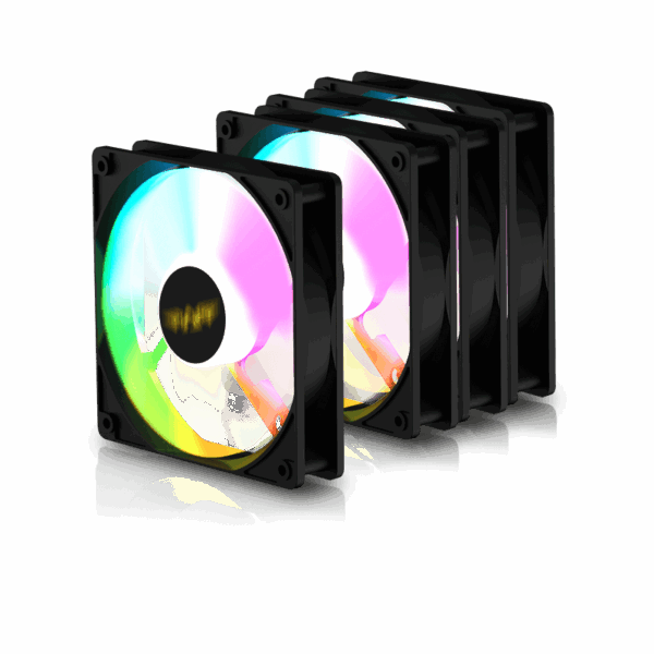 ARMAGEDDON KIT 500 ARGB FAN CASE BLACK 12CM