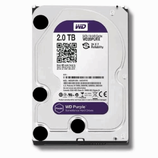 WD PURPLE 2TB SATA3 7200RPM 3.5 INCH RESMI