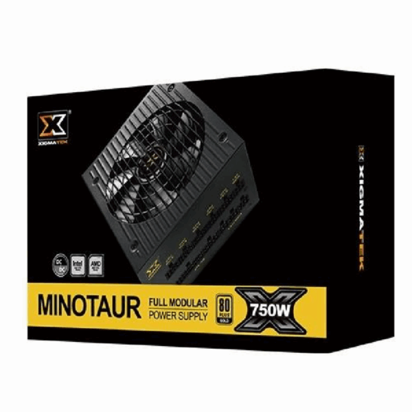 XAGATEK MINOTAUR PSU FULL MODULAR 750 WATT 80+ GOLD