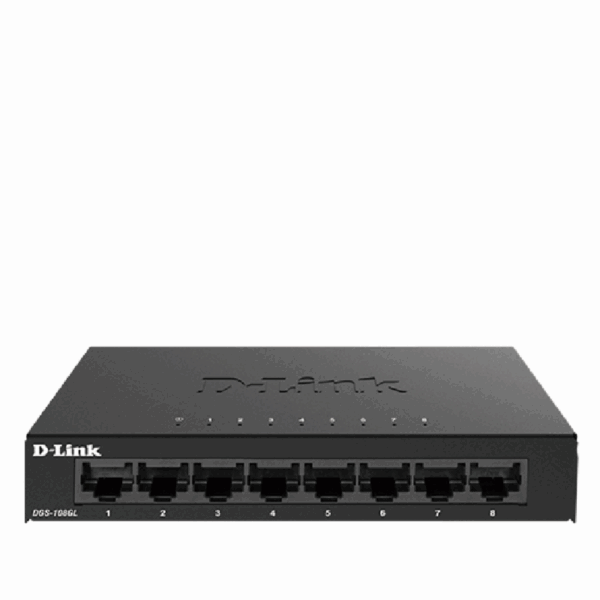 DLINK DGS-108GL 8 PORT SWITCH