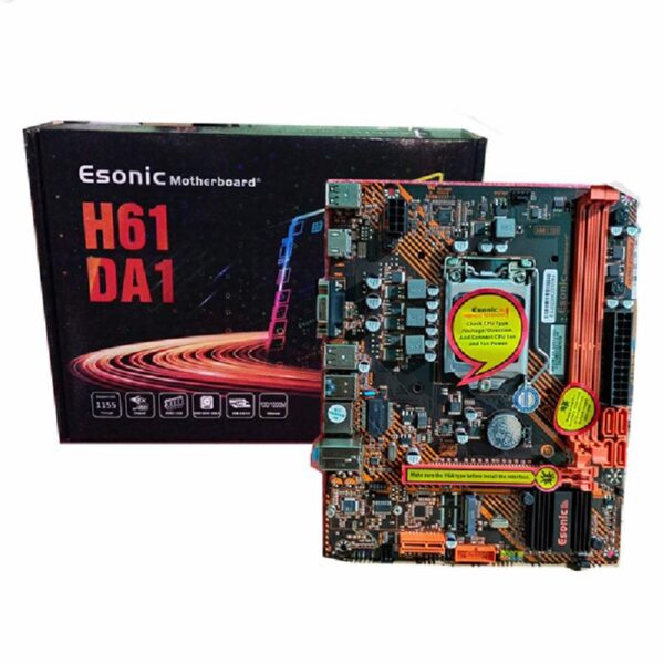 ESONIC H61 DA (LGA1155, H61, DDR3, M2 NVME)