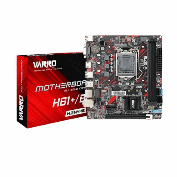 VARRO H61+ B75 NVME (LGA1155, INTEL H61, DDR3)