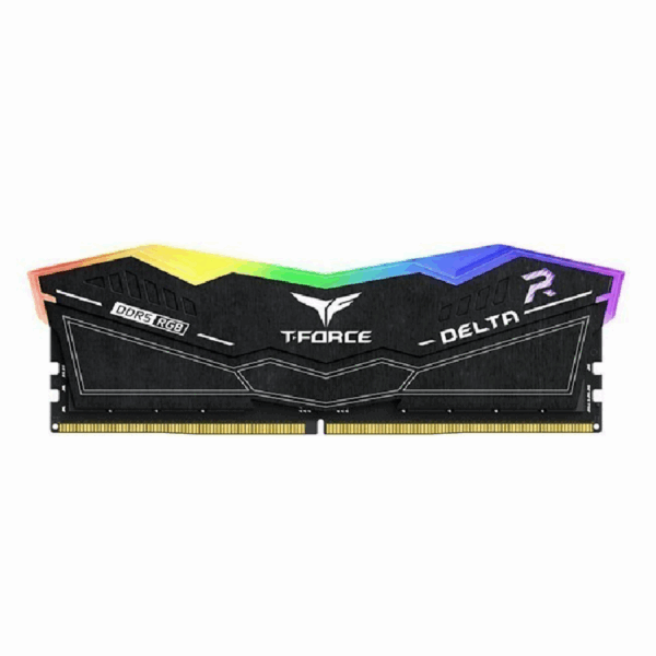 TEAM TFORCE DELTA LONGDIMM DDR5 64GB (32GBX2) PC6000 RGB BLACK