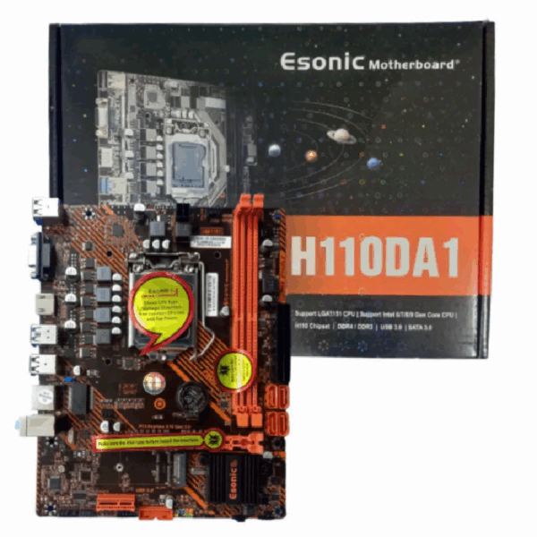 ESONIC H110 DA (LGA1151, GEN 6/7/8/9, H110, DDR4, M2 NVME)