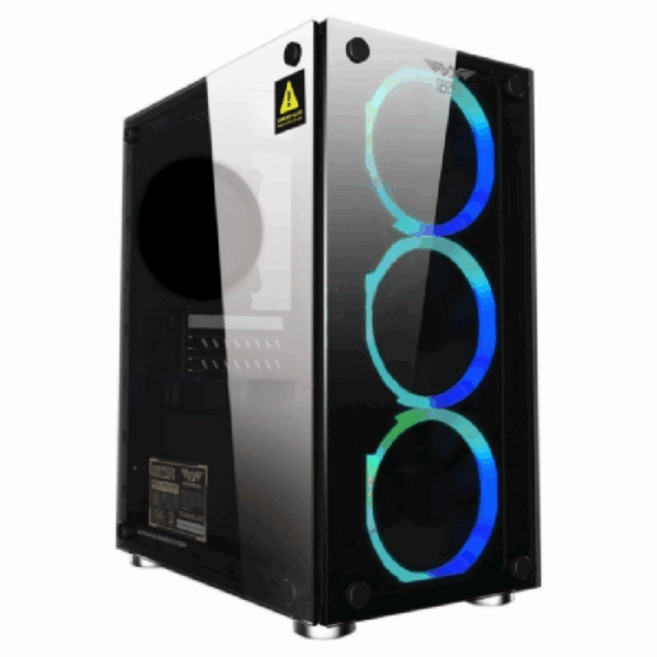ARMAGEDDON NIMITZ TR1100 BLACK 3 FAN ARGB 470W CASE