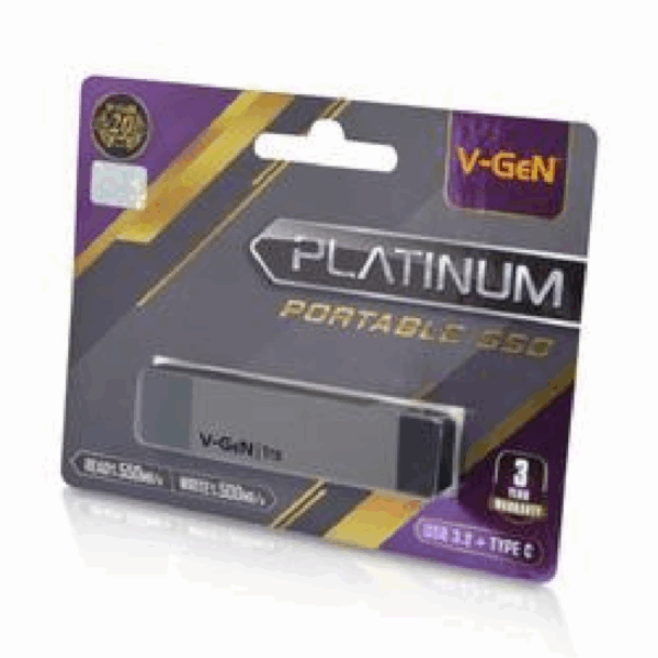VGEN PLATINUM 1TB PORTABLE SSD