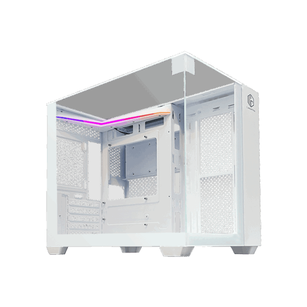 CUBE GAMING LICKA WHITE NO PSU CASE