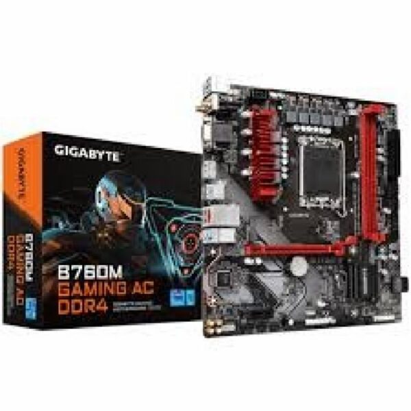 GIGABYTE B760M GAMING AC (LGA1700, B760, DDR5, USB3.2, SATA3)